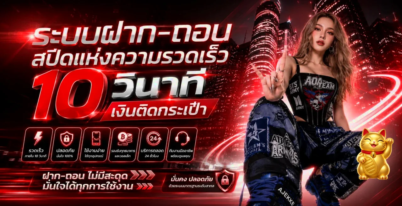 ระบบฝากถอน ATEN88 และการตั้งงบ